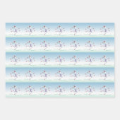 Kerstfeestdag, Lady Runner © Inpakpapier Vel (Voorkant)