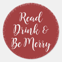 Kerstfeestdag Lees Drink en wees vriendelijk