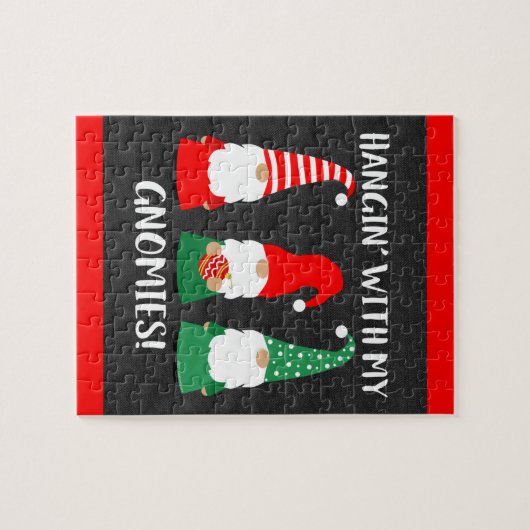 kerstfeestdag legpuzzel (Horizontaal)