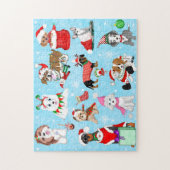 Kerstfeestdag Legpuzzel (Verticaal)