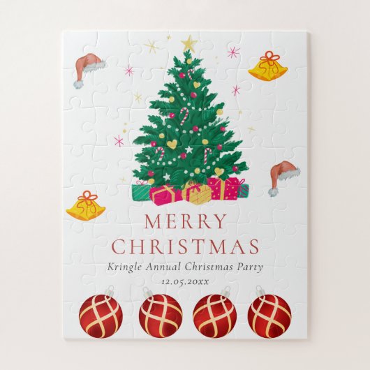 Kerstfeestdag Legpuzzel (Verticaal)