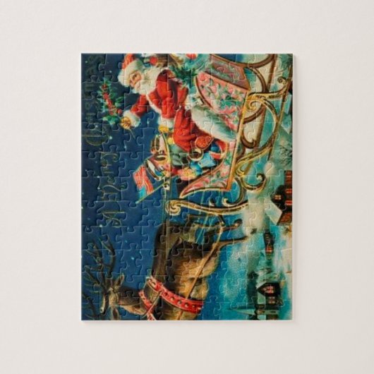  kerstfeestdag legpuzzel (Verticaal)