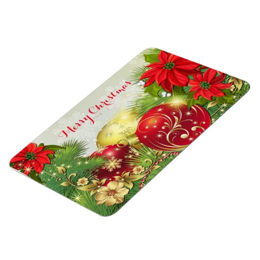 Kerstfeestdag Magnet Magneet (Linkerzijde)