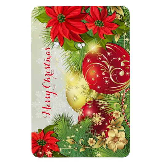 Kerstfeestdag Magnet Magneet (Verticaal)