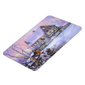 Kerstfeestdag Magnet Magneet (Linkerzijde)