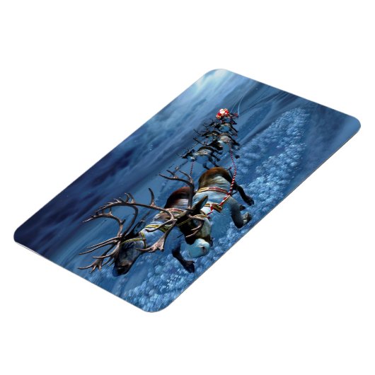 Kerstfeestdag Magnet Magneet (Linkerzijde)