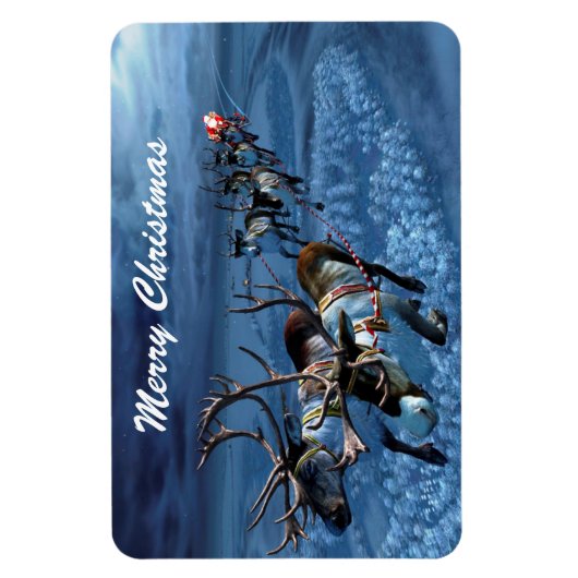 Kerstfeestdag Magnet Magneet (Verticaal)