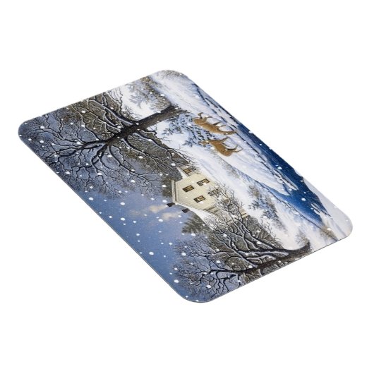 Kerstfeestdag Magnet Magneet (Rechterzijde)