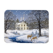 Kerstfeestdag Magnet Magneet (Horizontaal)