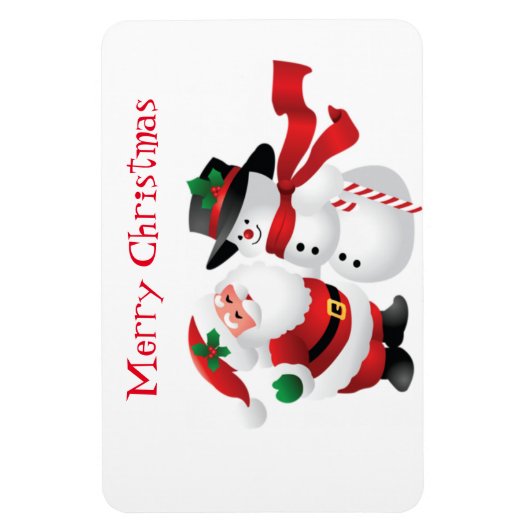 Kerstfeestdag Magnet Magneet (Verticaal)