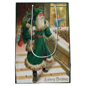 Kerstfeestdag  medium cadeauzakje (Achterkant)