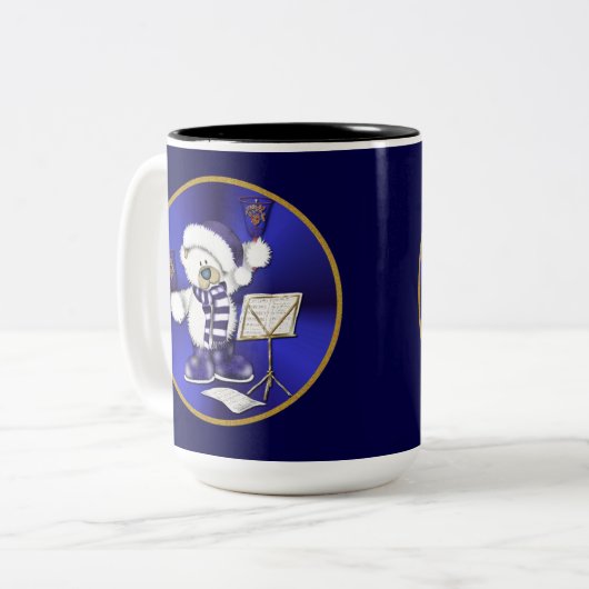 Kerstfeestdag met Beer Mok (Voorkant links)