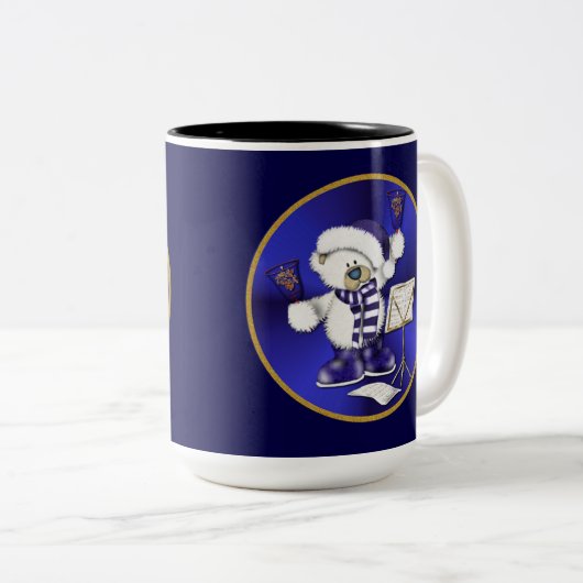 Kerstfeestdag met Beer Mok (Voorkant rechts)