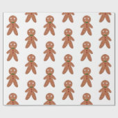 Kerstfeestdag met een echte kerstfeestdag cadeaupapier (Vlak)