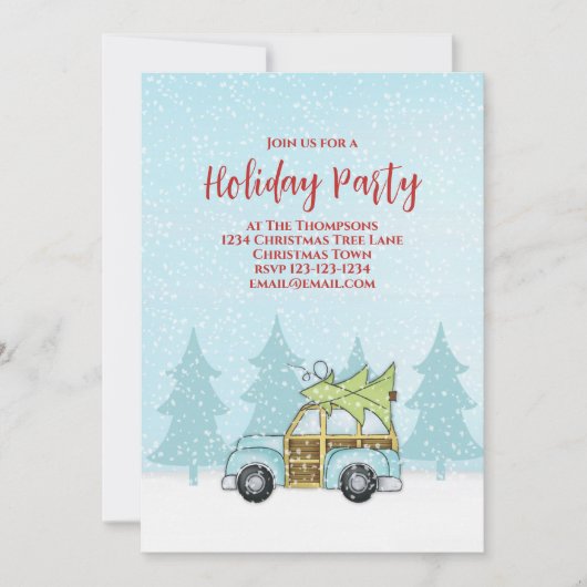 Kerstfeestdag met een kort jasje kaart (Voorkant)