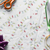 kerstfeestdag met gevierde kleuren tissuepapier