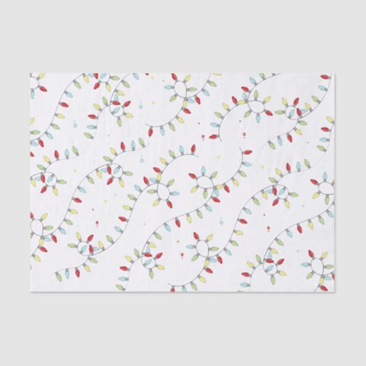 kerstfeestdag met gevierde kleuren tissuepapier (Voorkant)