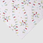 kerstfeestdag met gevierde kleuren tissuepapier (Detail)