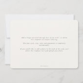 Kerstfeestdag met handschildpad Rode Berries Foto Kaart (Achterkant)