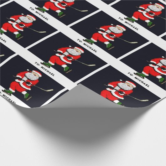 Kerstfeestdag met hoge frequentie cadeaupapier (Hoek)