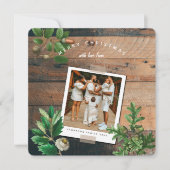 kerstfeestdag met houthakker (Voorkant)