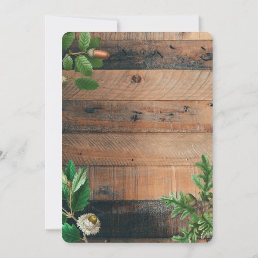  kerstfeestdag met houthakker (Achterkant)