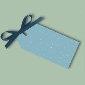 kerstfeestdag met juffiele tipografie met zandband cadeaulabel