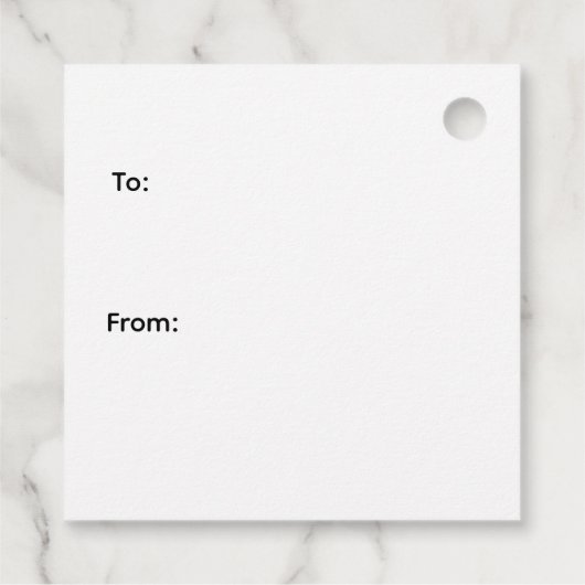 kerstfeestdag met kat kerstboomkat met kerstmis bedankjes labels (Achterkant)