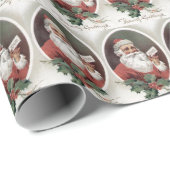 kerstfeestdag met kerst cadeaupapier (Rol Hoek)