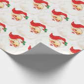  kerstfeestdag met kerstcadeau cadeaupapier (Hoek)