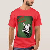 Kerstfeestdag met kerstcadeaus t-shirt (Voorkant)