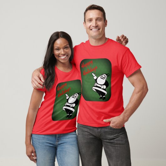Kerstfeestdag met kerstcadeaus t-shirt (Unisex)