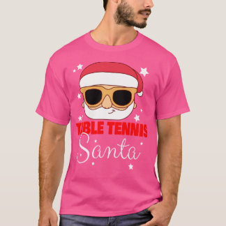 Kerstfeestdag met kerstcadeaus voor Tennis - Tabel T-shirt