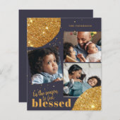 Kerstfeestdag met kerstfeestdag als collage voor b (Voorkant / Achterkant)