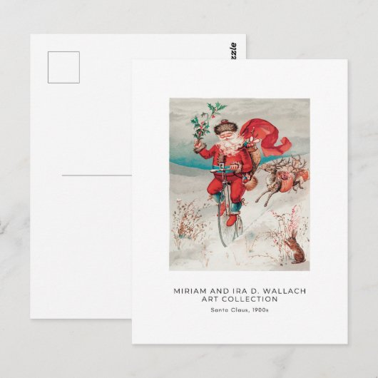 kerstfeestdag met kerstfeestdag briefkaart (Voorkant / Achterkant)