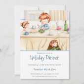 Kerstfeestdag met kerstfeestdag in de kliniek kaart (Voorkant)