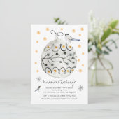 Kerstfeestdag met kerstfeestdag in ruil voor een s kaart (Staand voorkant)