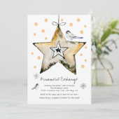 Kerstfeestdag met kerstfeestdag in ruil voor een s kaart (Staand voorkant)