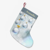 Kerstfeestdag met kerstfeestdag kleine kerstsok (Voorkant (Hangend))