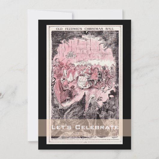 Kerstfeestdag met kerstfeestdag met  kerstfeestdag kaart (Voorkant)