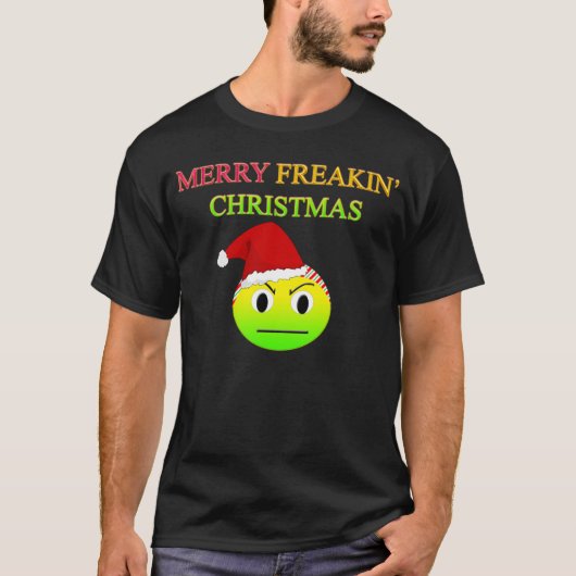 kerstfeestdag met kerstfeestelijke feestdagen t-shirt (Voorkant)