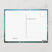 Kerstfeestdag met Kerstmis en Kerstmis Briefkaart (Achterkant)