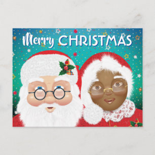 Kerstfeestdag met Kerstmis en Kerstmis Briefkaart