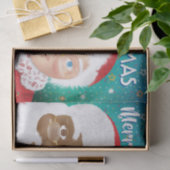 Kerstfeestdag met Kerstmis en Kerstmis Tissuepapier (Geschenk)