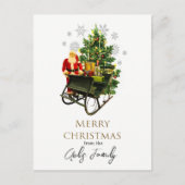 kerstfeestdag met kerstmis en sint-jansbrood briefkaart (Voorkant)