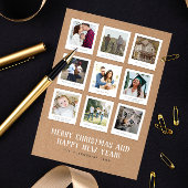 kerstfeestdag met kraft Memory Book