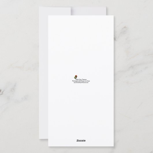 Kerstfeestdag met Noordpool Feestdagenkaart (Achterkant)