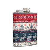 Kerstfeestdag met noordse feestdag heupfles (Rechts)