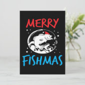 kerstfeestdag met prettige feestdagen save the date (Staand voorkant)