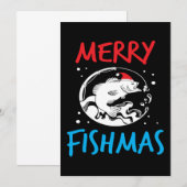 kerstfeestdag met prettige feestdagen save the date (Voorkant / Achterkant)